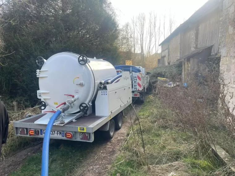 Vidange fosse septique à Sergy 