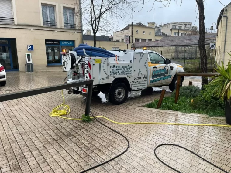 Curage hydrocurage de canalisations à Reims